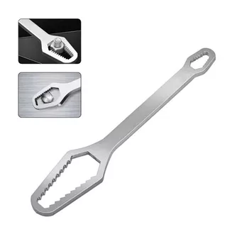 Chave Boca Fixa Aço Universal 3 a 17mm Cabeça Dupla Torx Ferramenta Resistente Multifuncional