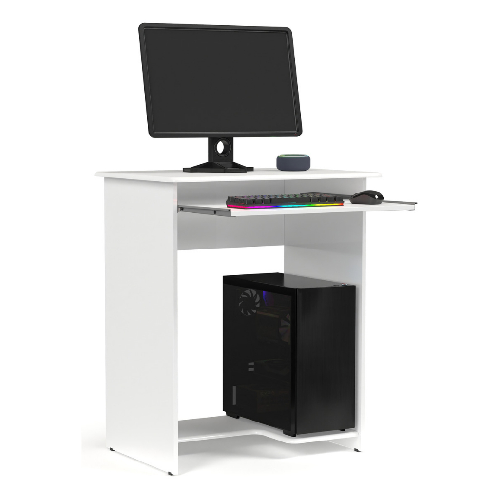 Mesa Para Computador PC Para Estudo Compacta Com Suporte para Teclado ...