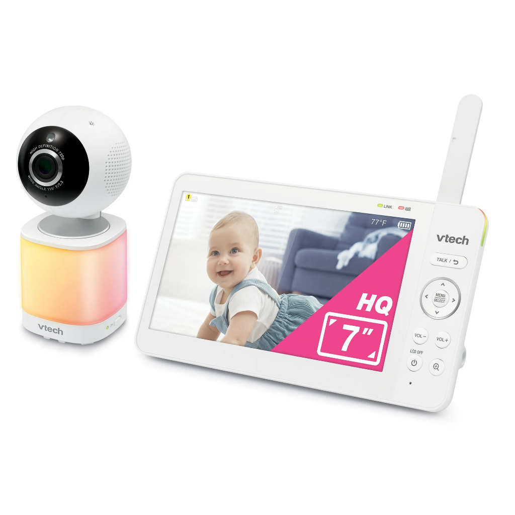 Babá Eletrônica Com Monitor 7 Polegadas Vtech Vm7468hq | Shopee Brasil