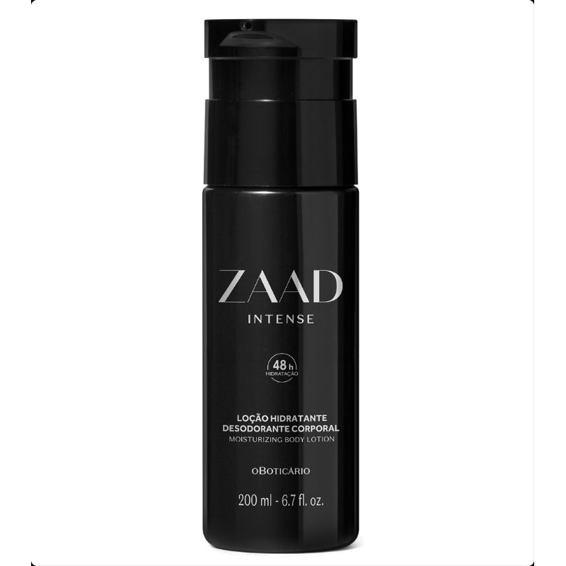 loção hidratante Zaad Intense 200ml em Oferta na Shopee