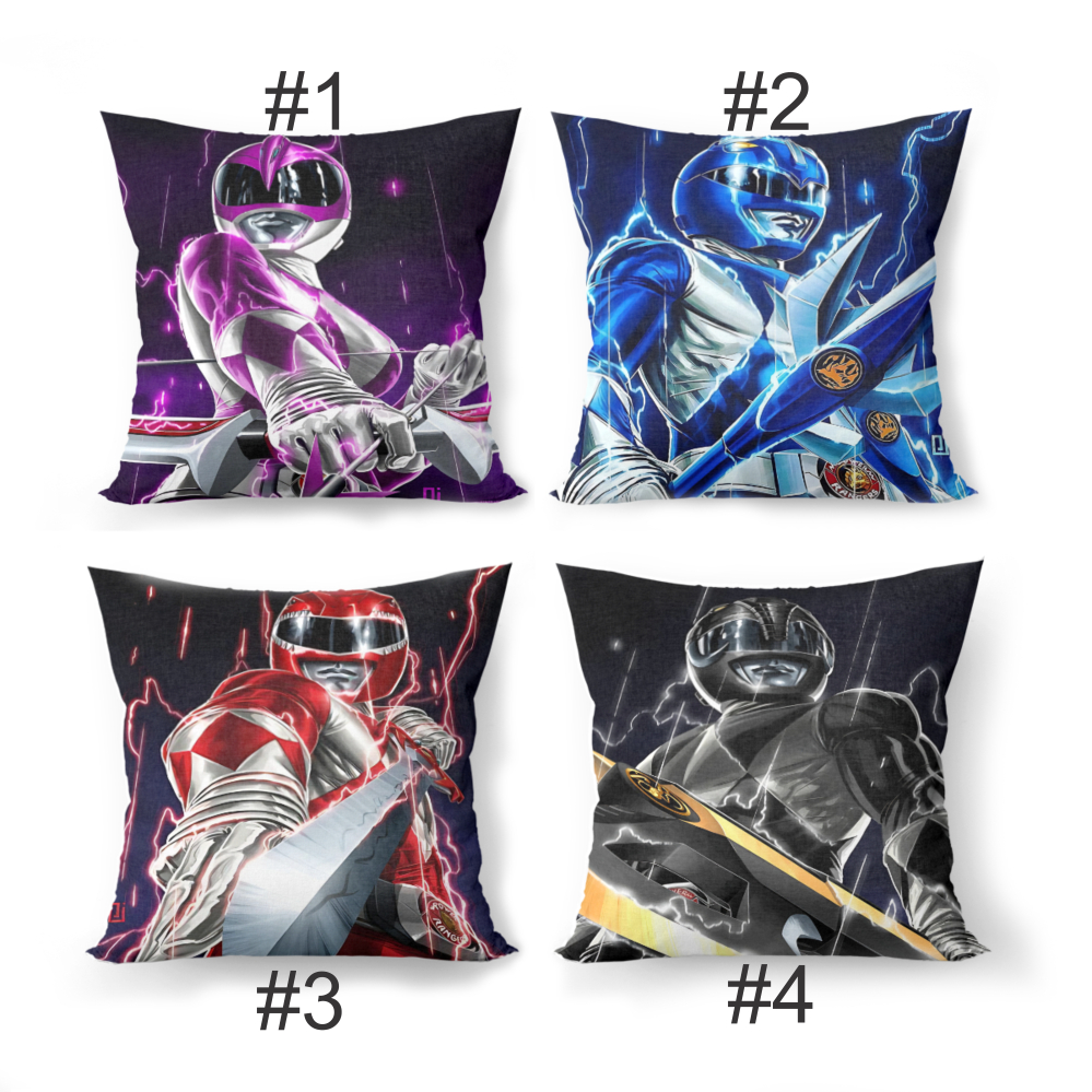 Kit com 4 capas ou 10 Capas de Almofadas a sua escolha Power Rangers ...