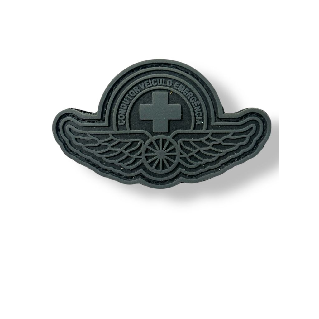 Patch Emborrachado Brevê Condutor Veículo de Emergência - CVE | Shopee ...