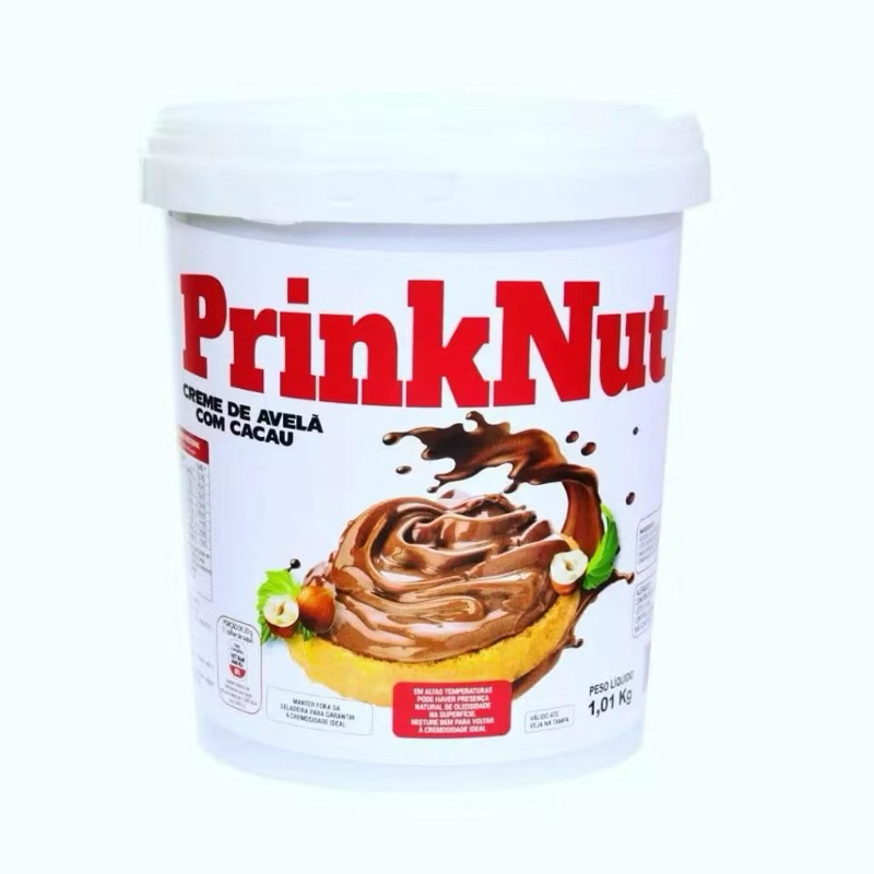 Creme de Avelã Chocolate Prinknut 1Kg a Melhor Nutella