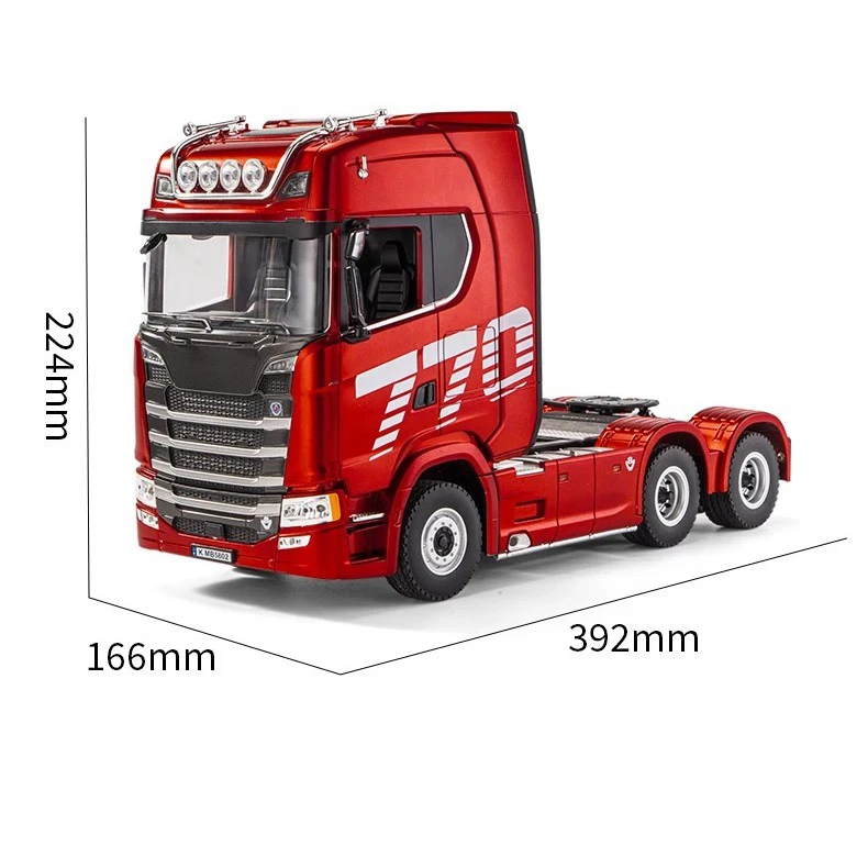 Huina 1501 Caminhão Scania 770s v8 1/18 rc caminhão trator de 19ch