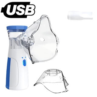 Inalador Nebulizador Portátil Ultrassônico Atomizador De Baixo Nó Para Crianças E Adultos em Oferta na Shopee