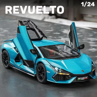 Miniatura carrinho Lamborghini Revuelto escala 1/24