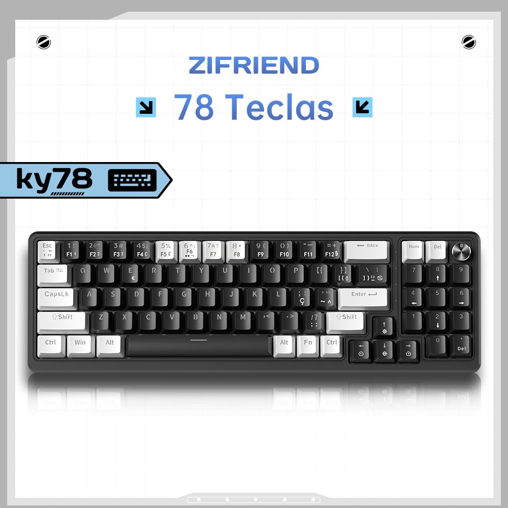 Kee PC Kit Teclado/Mouse/Mousepad KMex Gamer - KM52 / MOA8 / FX-X2218