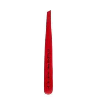 Pinça De Sobrancelha Staleks Pro Expert 11/3r Profissional - Vermelho em Oferta na Shopee