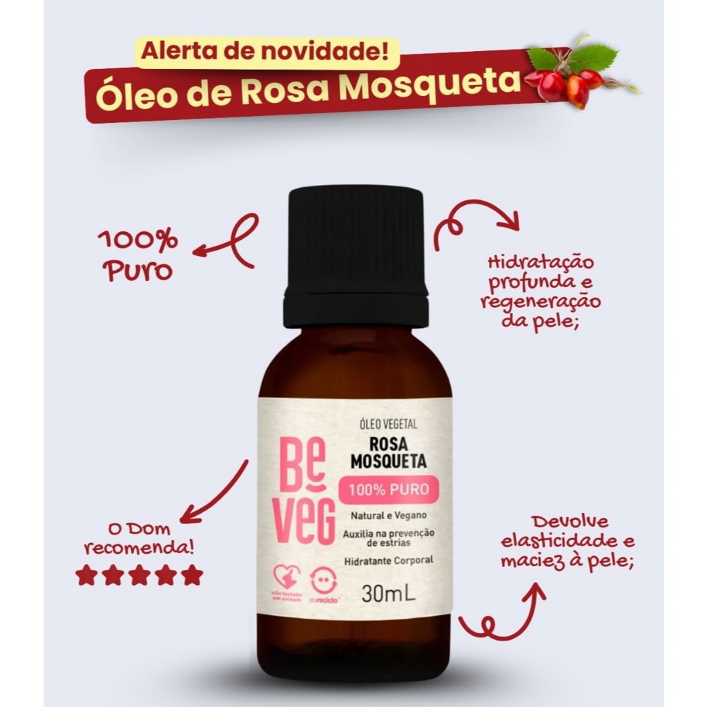 Kit Clareador Dolomita Labotrat 200g + Óleo de Rosa Mosqueta 100