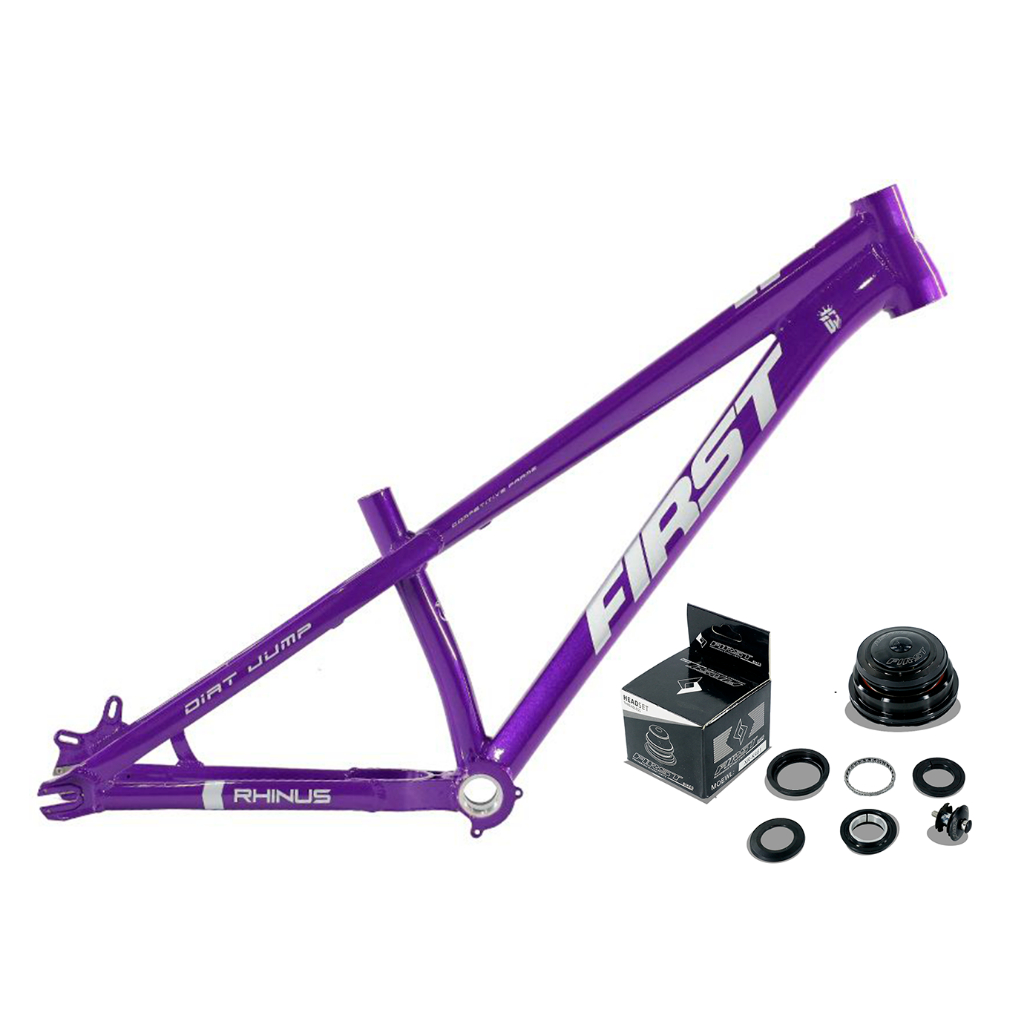 Quadro Aro 26 First Mtb Rhinus Disc Dirt Jump Bike De Manobras