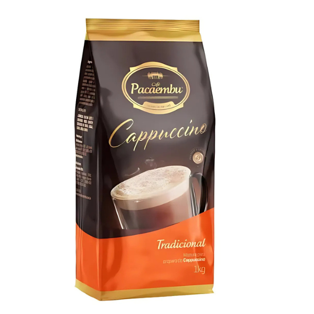 Cappuccino Cremoso Tradicoinal Pacaembu 1Kg | Shopee Brasil