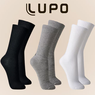Pacote Com 3 Pares De Meia em Algodao Cotton Confortavel Lupo Sport Cano Longo Masculina em Oferta na Shopee