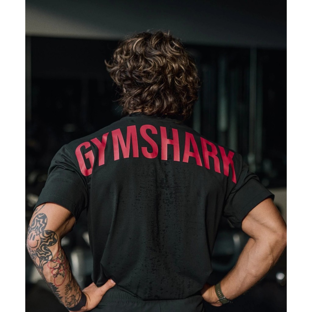 Camiseta Oversized GYMSHARKK Power