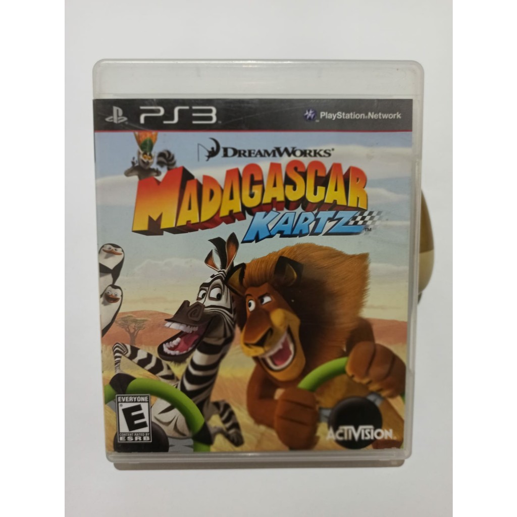 Madagascar Kartz - Mídia Física - Ps3 | Shopee Brasil