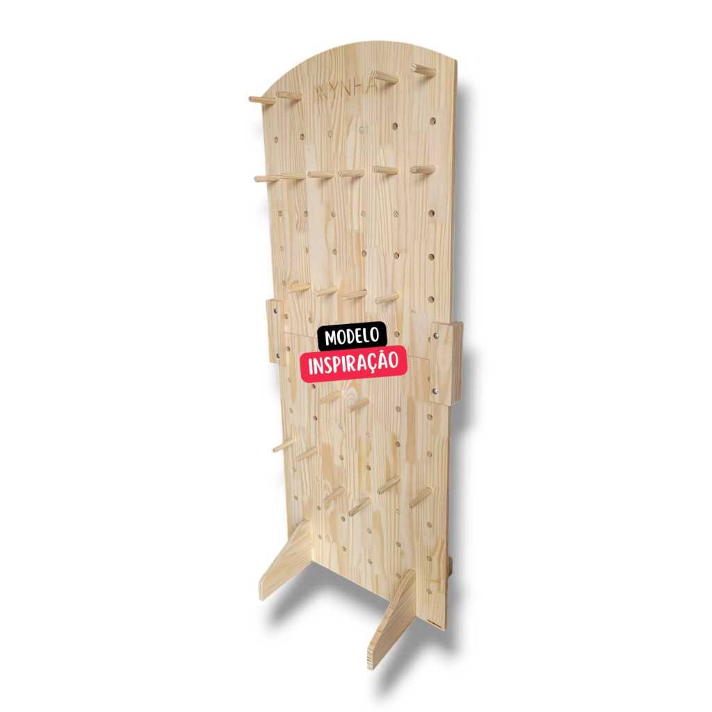Totem Expositor Pegboard 40x140cm bipartido