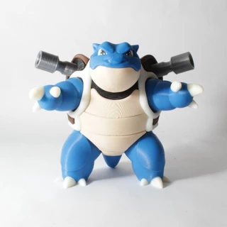 Pokémon Blastoise Impresso em 3D