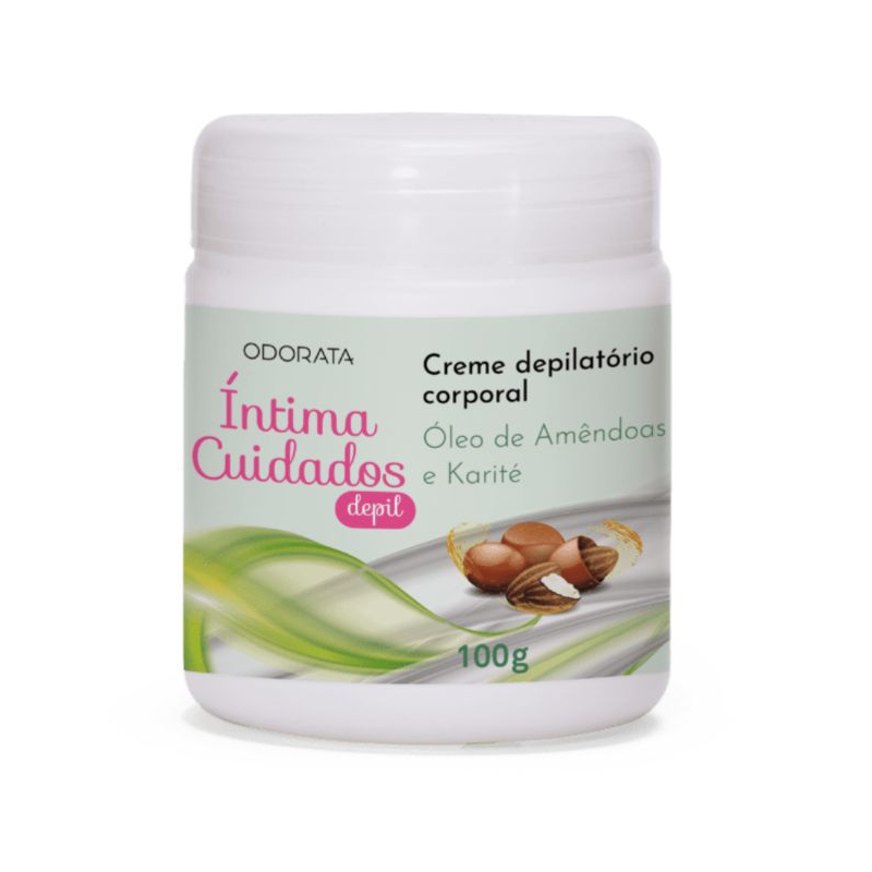 Íntima Cuidados Depil – Creme Depilatório para o Corpo 120 g | Shopee ...