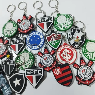 chaveiros emborrachados 1/2/3/6/12 peças a escolher nas variações