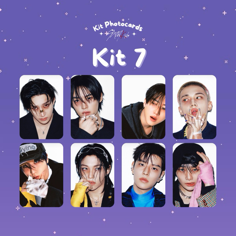 Kit 8 Photocards Stray Kids Karma Photoshoot | Shopee Brasil