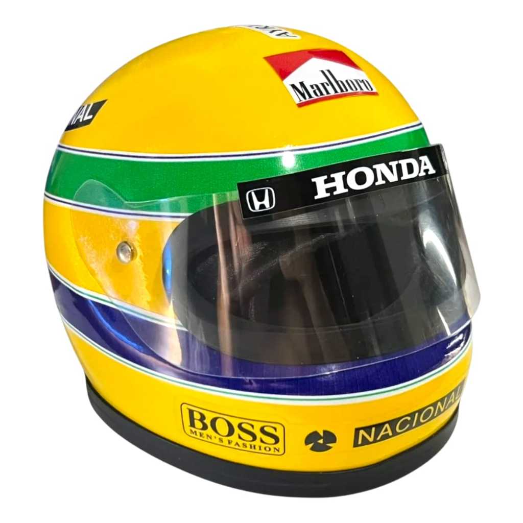Miniatura Capacete Ayrton Senna Ímola 1994 - 13 Cm | Shopee Brasil