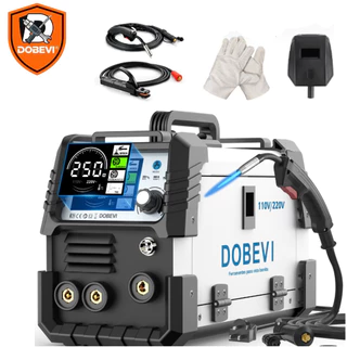 Máquina Solda Inversora 250a Sem Gás 3 Em 1 110v/220v Dobevi