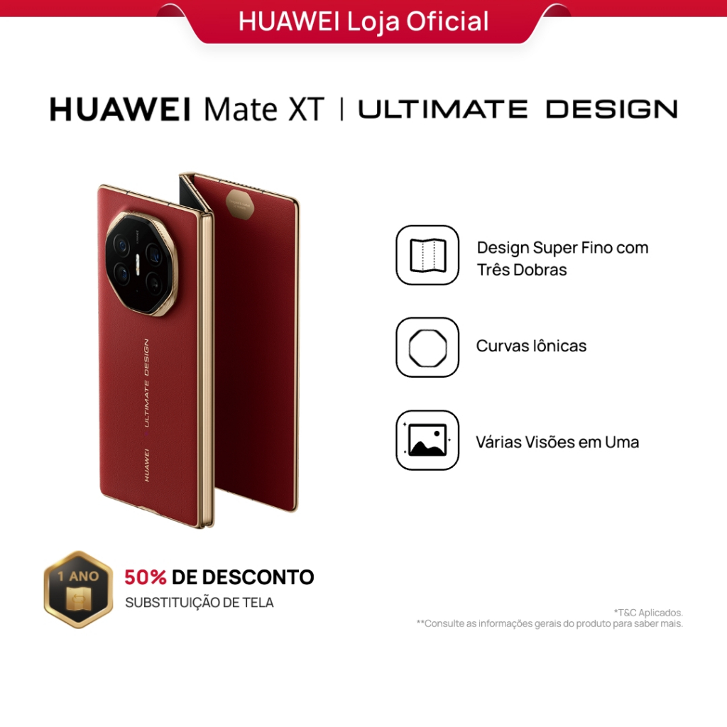 HUAWEI Mate XT ULTIMATE DESIGN | Celular| 16GB+1TB | Design Super
