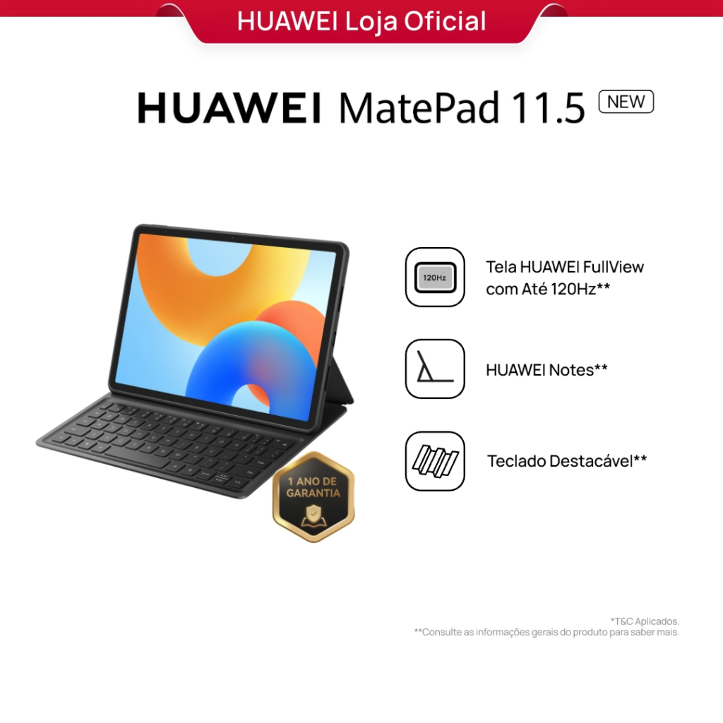 HUAWEI MatePad 11.5 New | Tablet | 6GB+128GB | HUAWEI Notes