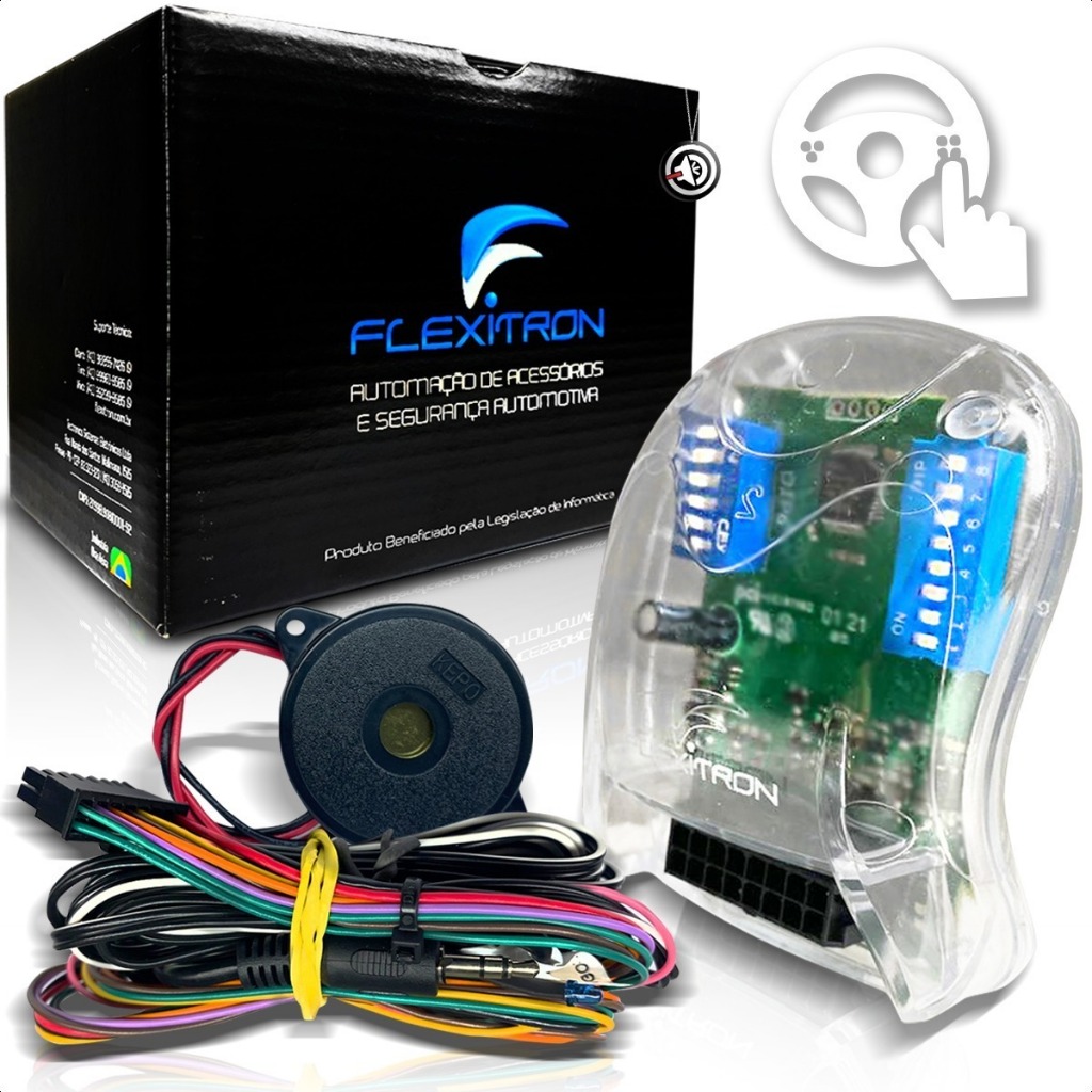 Módulo Interface Universal Para Comando de Volante FivCan Flexitron Com ...