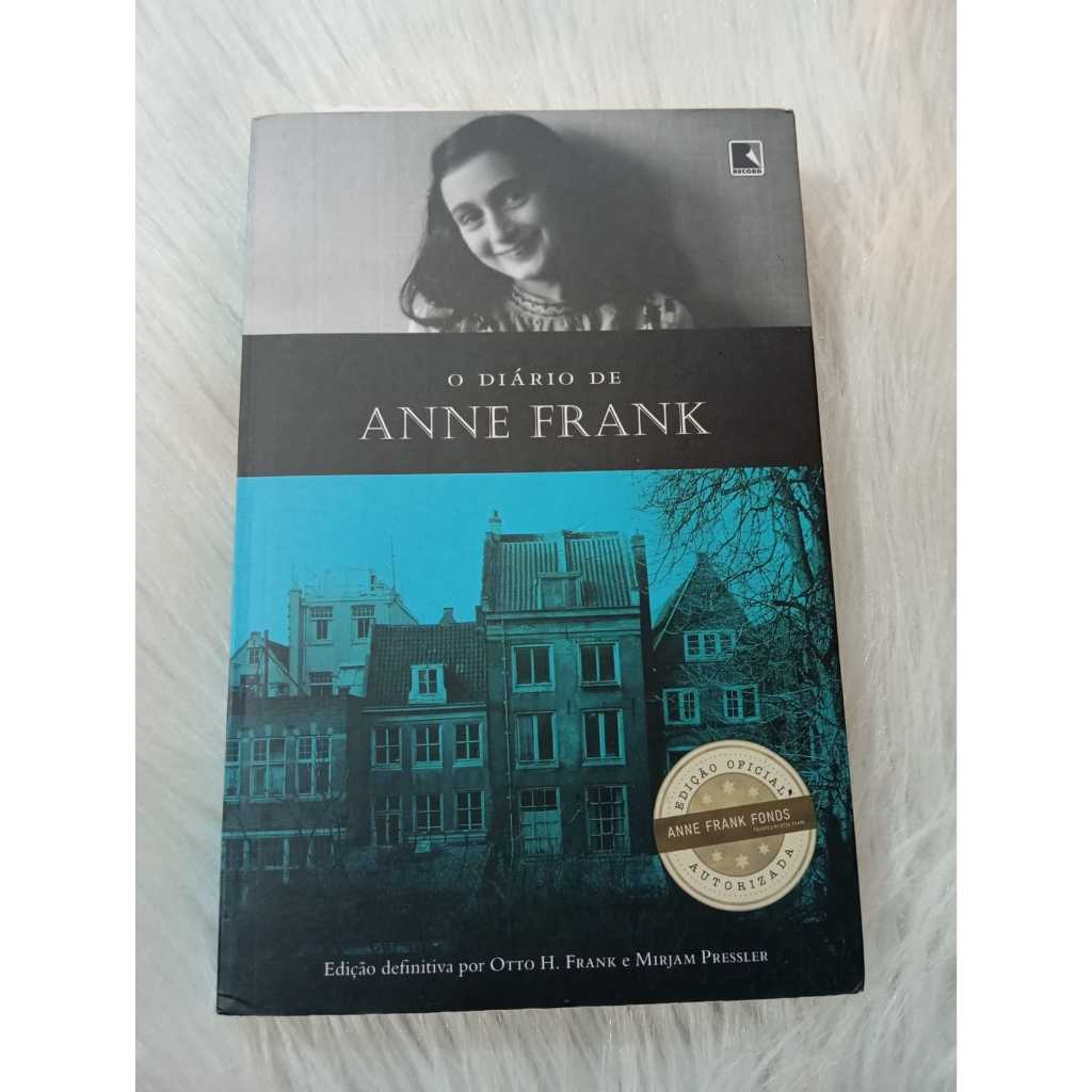 Livro O Diario de Anne Frank Edição Oficial Autorizada | Shopee Brasil