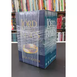 Box de livros Senhor dos Anéis - 7 volumes - em inglês