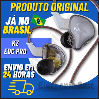 KZ EDC PRO FONE DE OUVIDO INTRA AURICULAR PARA JOGOS PROFISSIONAL HIFI