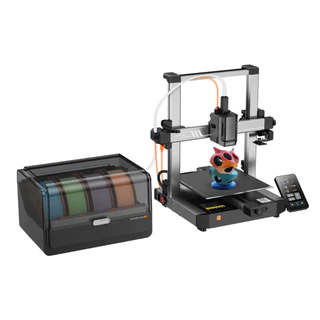 IMPRESSORA 3D ANYCUBIC KOBRA 3 V2 COMBO - K3VCBK0A-B - Alta Precisão Montagem Rápida