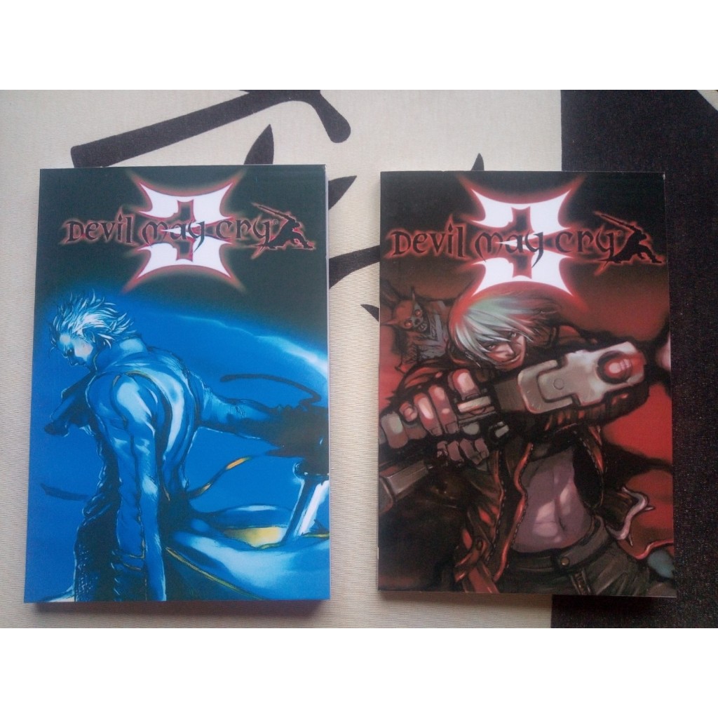Kit Mangás Devil May Cry 3 Vol 1 e 2 em português BR mangás