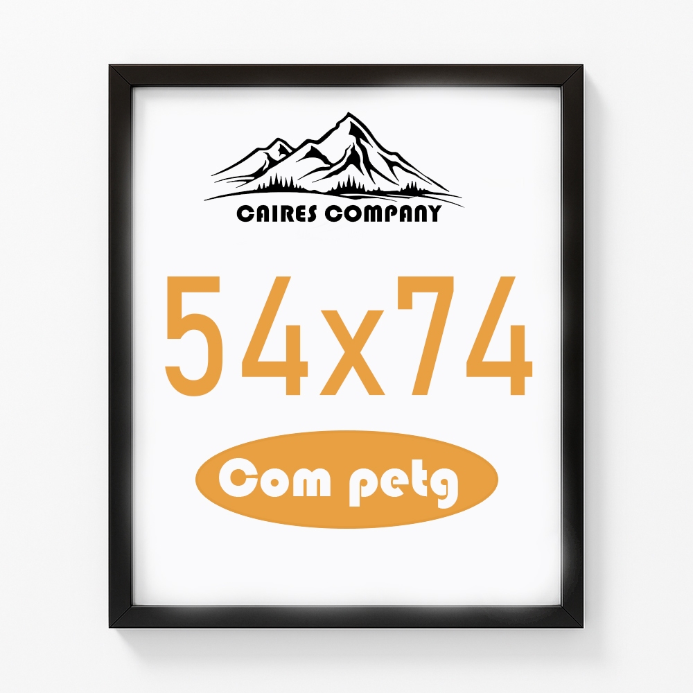 Moldura Quebra Cabeça Puzzle 1000 Peças 54x74 Cm Com Petg