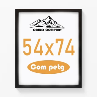 Moldura Quebra Cabeça Puzzle 1000 Peças 54x74 Cm Com Petg