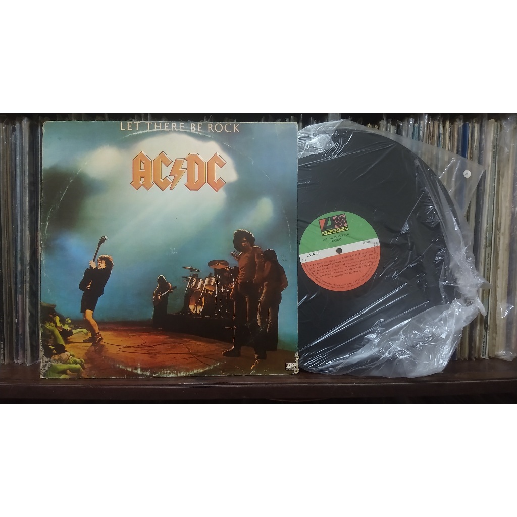 AC/DC Let There Be Rock LP vinil nacional | Shopee Brasil