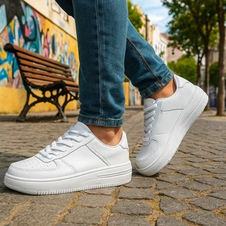 Tênis Air Casual Forma Padrão Masculino e Feminino Queima De Estoque Promoção Envio Imediato