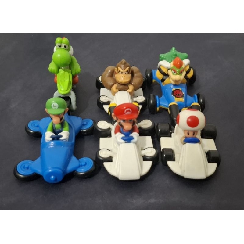 Mario Kart Miniaturas Mcdonalds 2014 em Oferta na Shopee