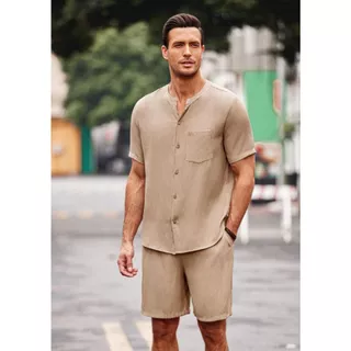 Conjunto Masculino Linho Premium Promoção de Lançamento Verão