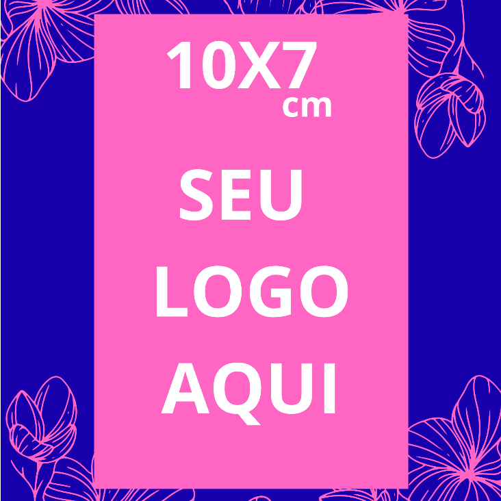 10x7 cm Adesivo Vinil Retangular PERSONALIZADO Impressão em Alta Definição VERTICAL OU HORIZONTAL 7X10