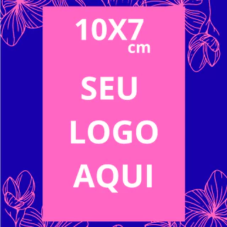 10x7 cm Adesivo Vinil Retangular PERSONALIZADO Impressão em Alta Definição VERTICAL OU HORIZONTAL 7X10