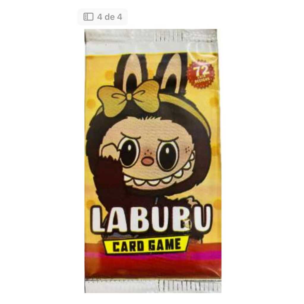 40 CARD GAME LABUBU ED OL : 10 PACOTES FECHADOS | Shopee Brasil