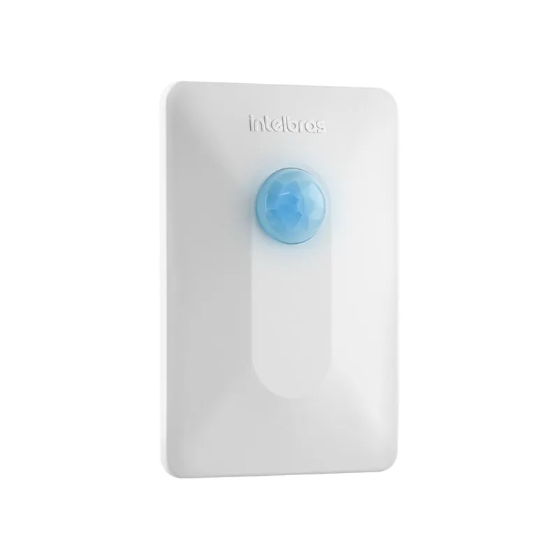 Sensor de Presença Intelbras ESPi 180 E Bivolt 4x2 com Fotocélula e Simulador de Presença