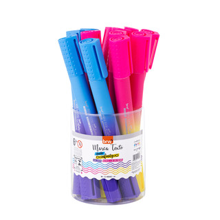 Marca texto Gigante double Infinity com cheirinho sublinha + de 600 ...
