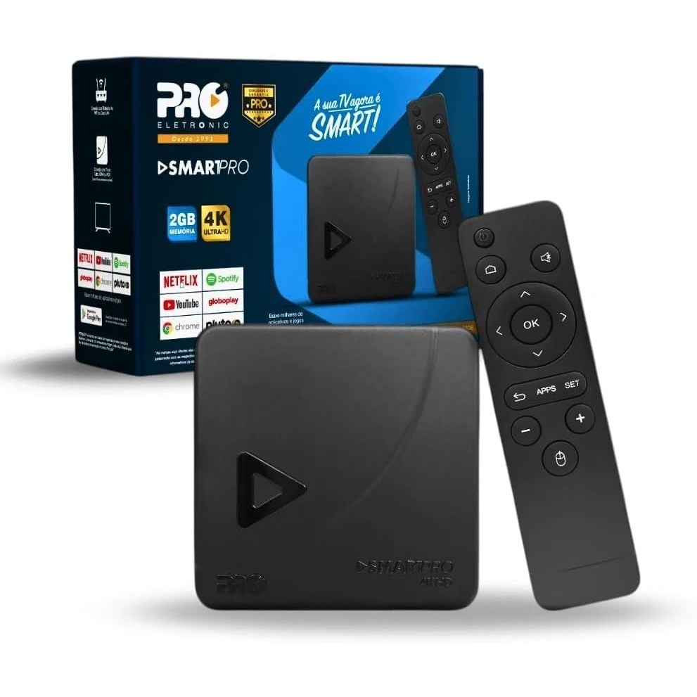 Tv Box Tv Stick Smart Pro 4KHD 4K/HD -Streaming para TV, 2GB RAM, 16GB ...