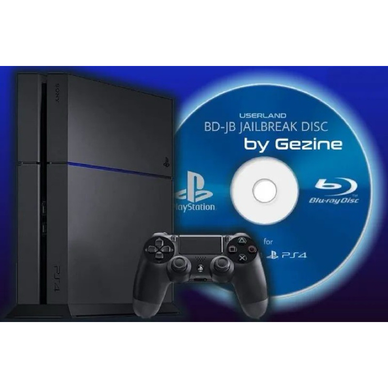 Disco Blue Ray Desbloqueio Playstation 4 BDJB BD-JB PS4 fw 9.00 - 12.02 - Gezine