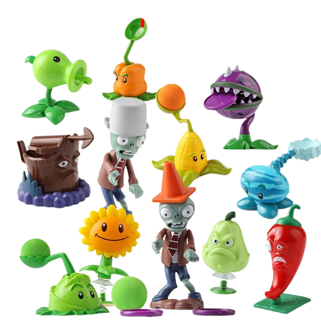 Kit Plants Vs Zombies Pronta Entrega No Brasil Sem A Caixa