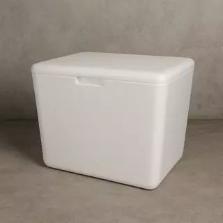 Caixa de ISOPOR ENTREGAS 45 lts para BAGS motoboy SEM LAMINAÇÃO