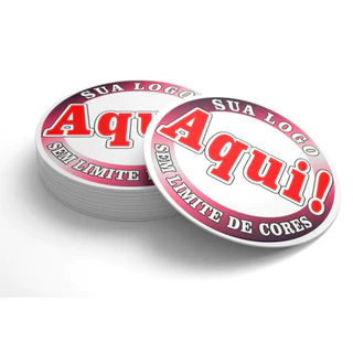 100 Porta Copos Personalizados Com A Sua Arte
