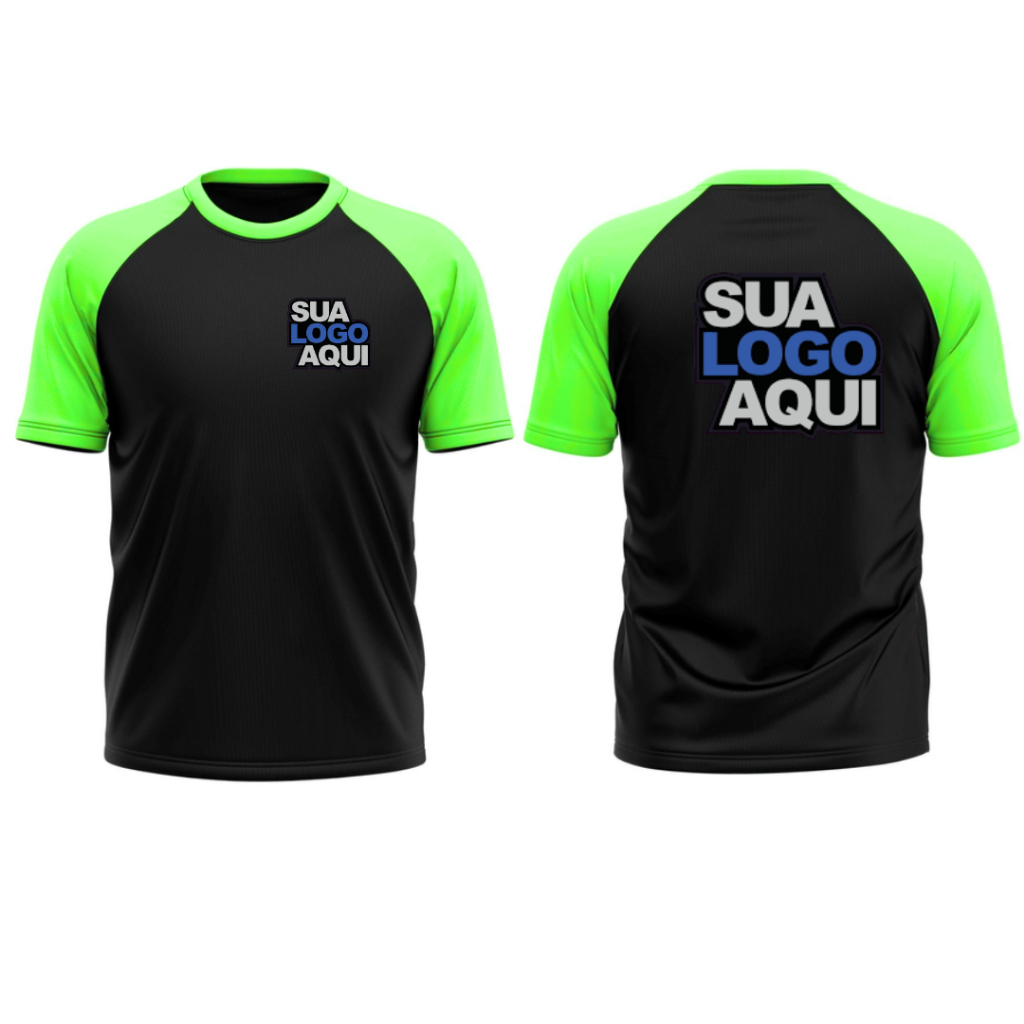 Kit 3 Camisetas Preta personalizadas para empresas